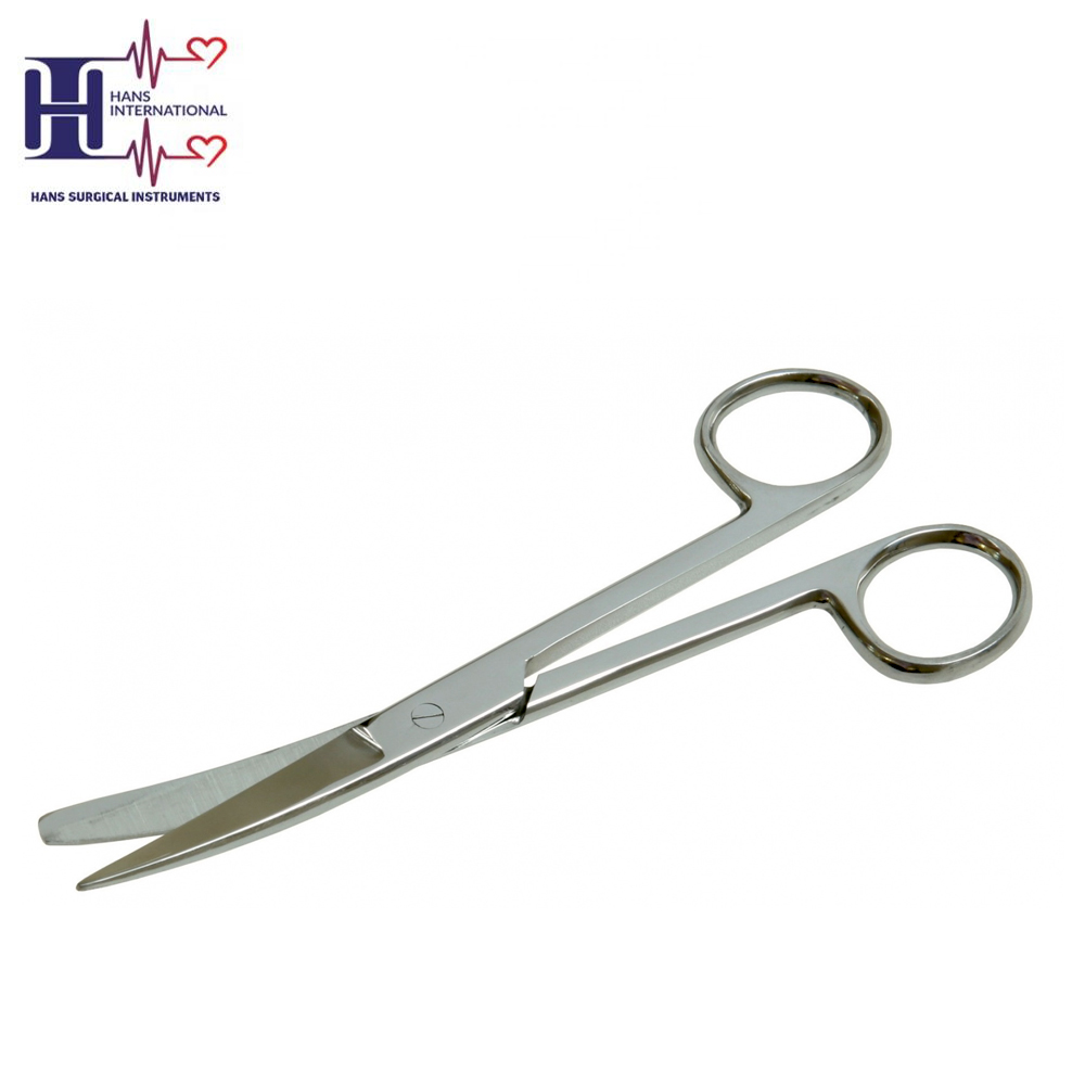 Operating Scissors Curved, Sharp, Blunt gynecological Surgical Instruments