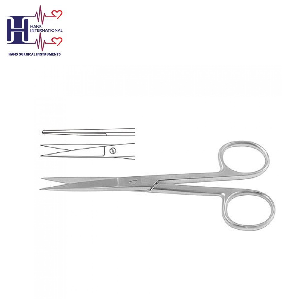 Operating Scissors Straight, Sharp, Sharp gynecological Surgical Instruments