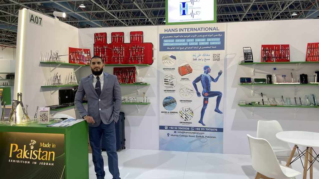 Made-in-Pakistan-Exhibition-in-Jeddah-2025-Hans-International-Surgical-Instruments